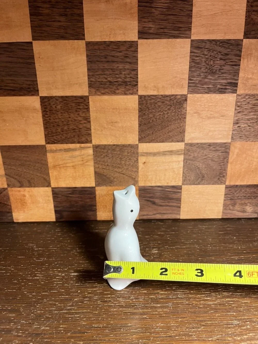 White Ceramic Pie Bird A534
